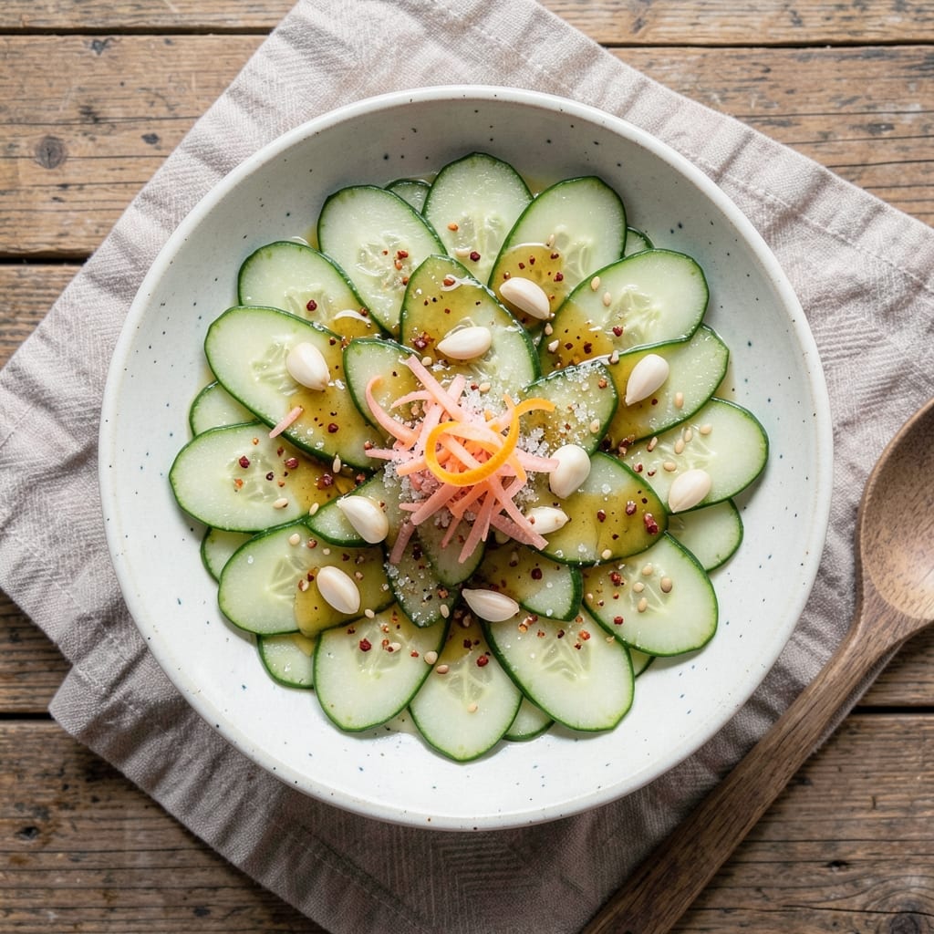 Asian Cucumber Rice Vinegar Salad Recipe: Crunchy Coolness With Tangy Zing