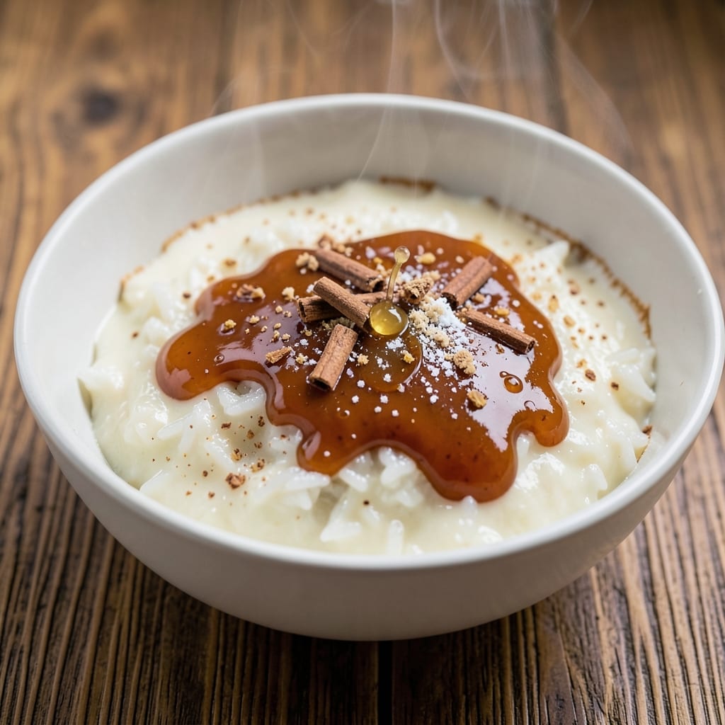 Arroz Con Leche Recipe With Cooked Rice: Spiced Cinnamon Vanilla Dream