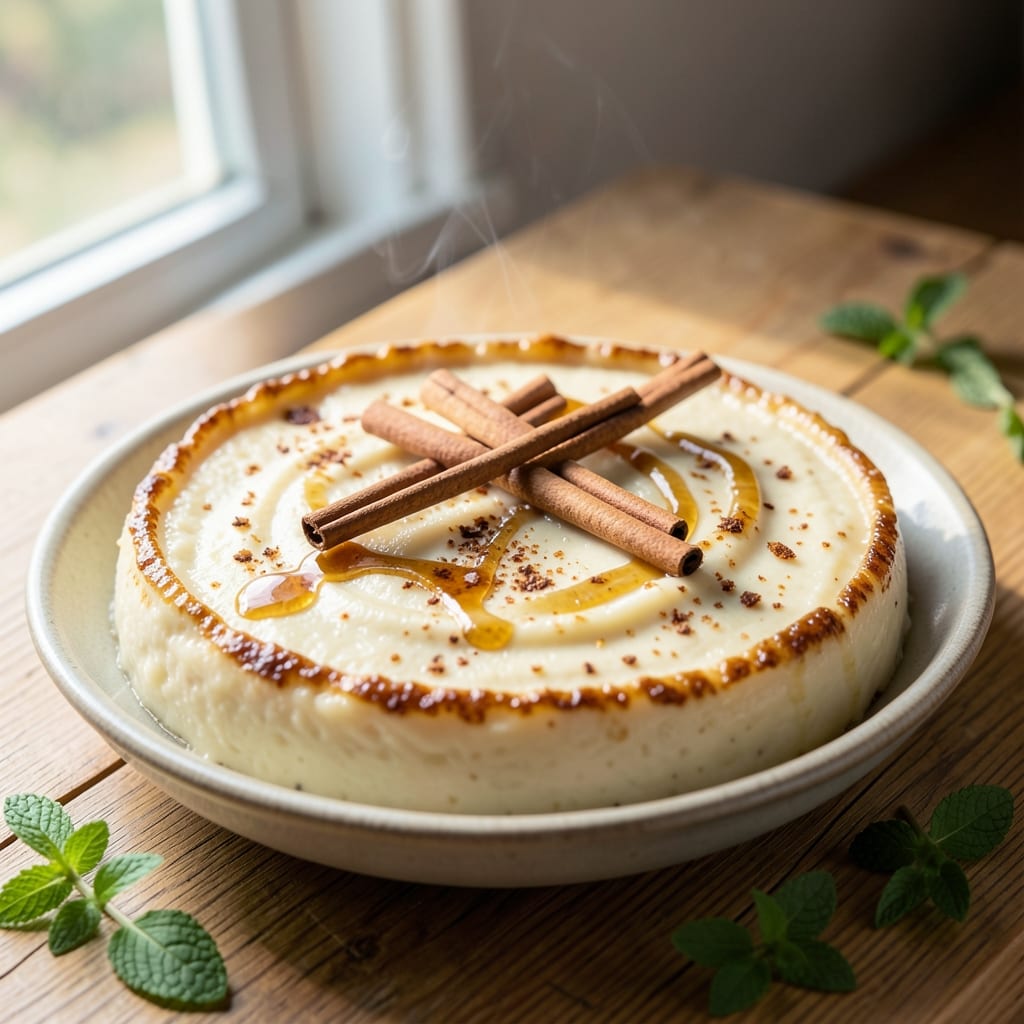 Albanian Rice Pudding Recipe: Warm Spiced Vanilla and Cinnamon Delight