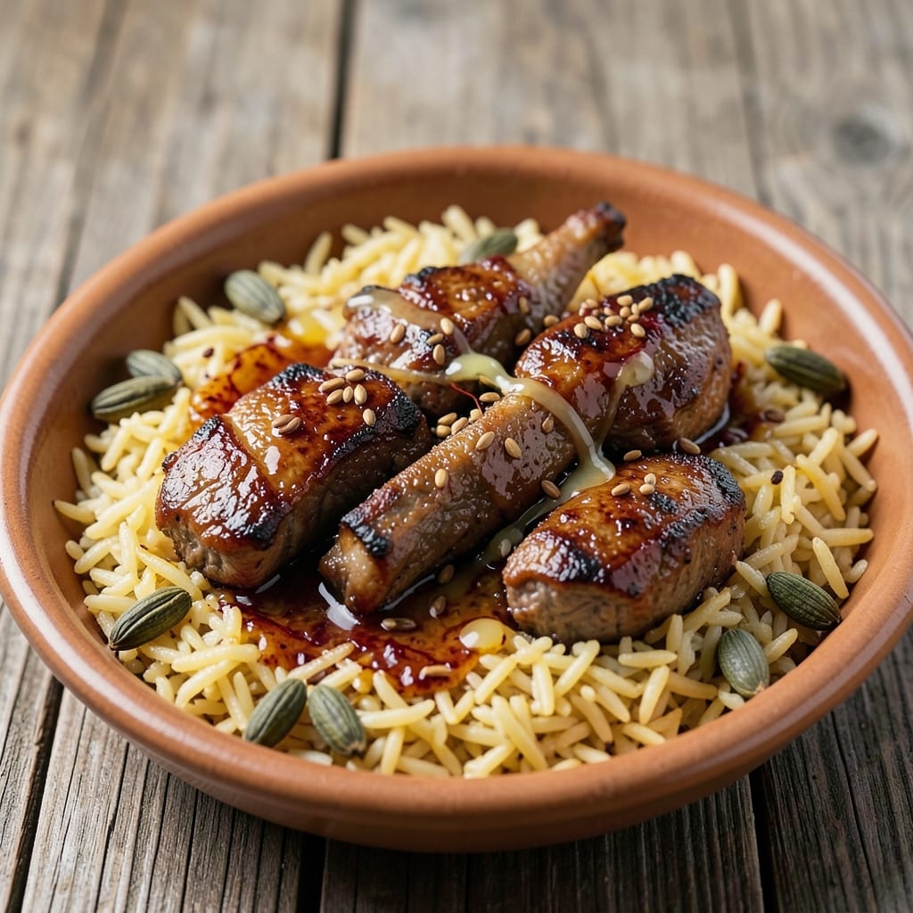 Albasha Rice Recipe: Saffron-Infused Fragrance With Toasted Spice Crunch