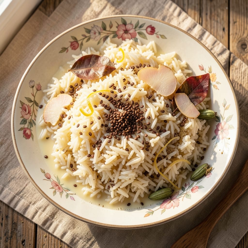 Aroma Pressure Cooker Rice Recipe: Fragrant Jasmine Basmati With Toasted Cumin Crunch