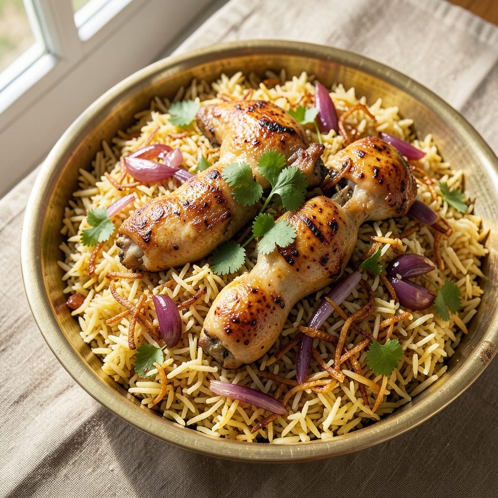 2 Kg Rice Biryani Recipe: Saffron-Infused Fragrance and Layered Spice Fusion