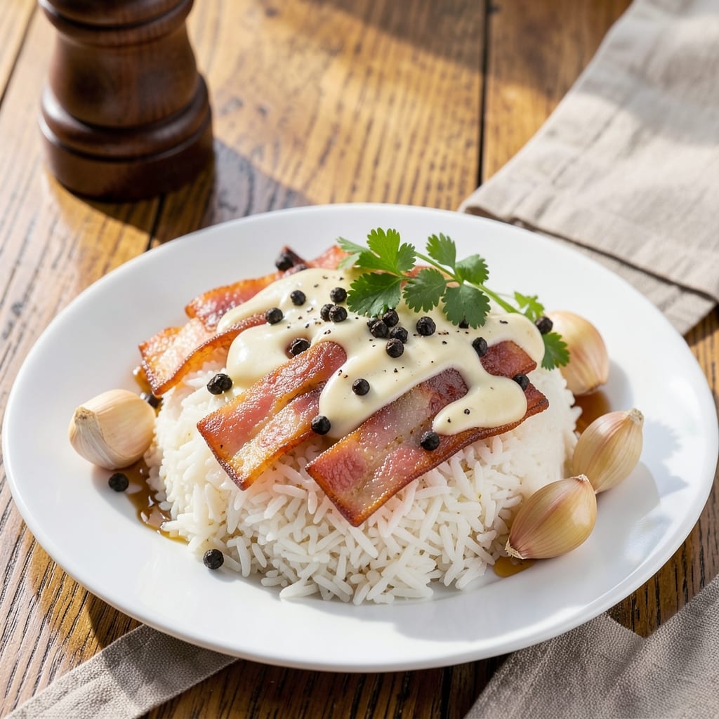 Asian Spam and Rice Recipe: Sweet-Savory One-Pan Filipino Feast
