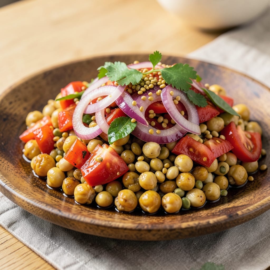 Adaí Recipe Without Rice: Spiced Chickpea and Vegetable Power Bowl