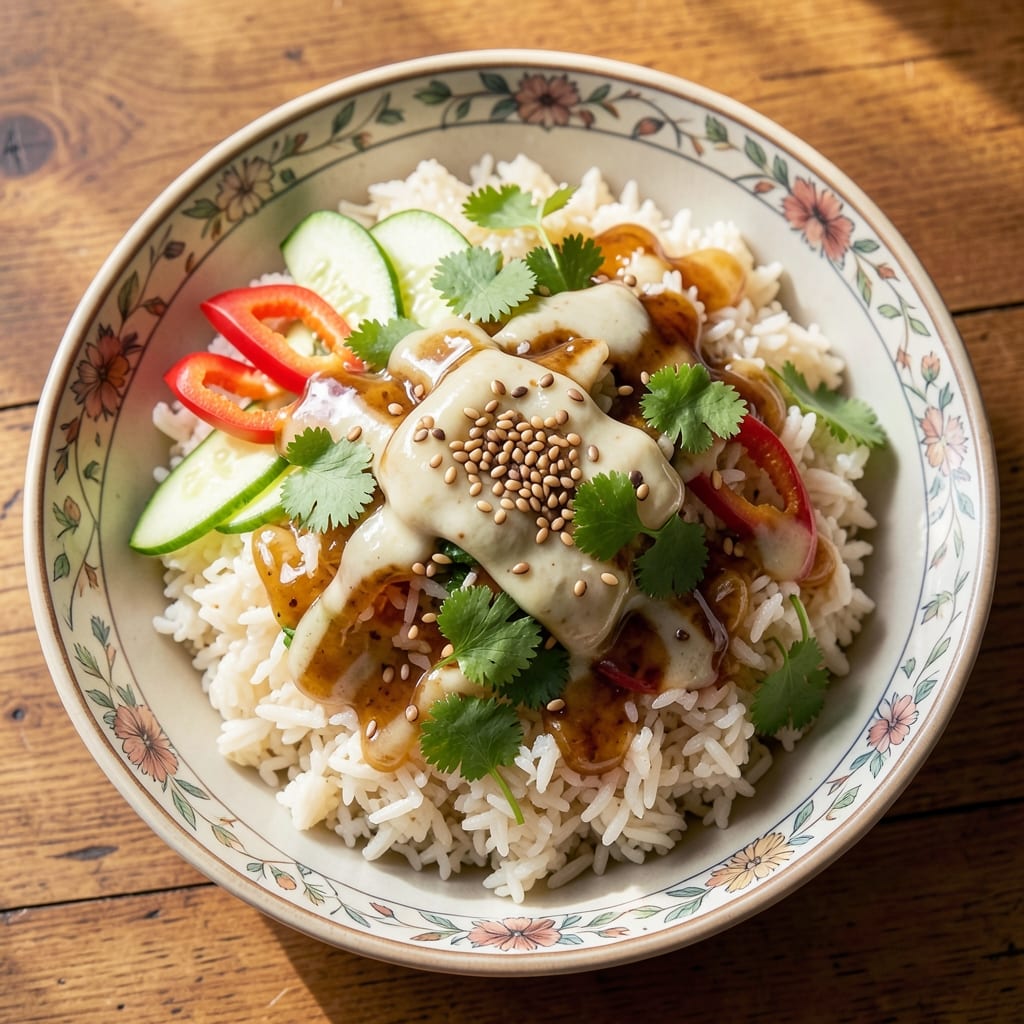Asian Rice Salad Recipe: Fragrant Coconut-Lime Vinaigrette Magic