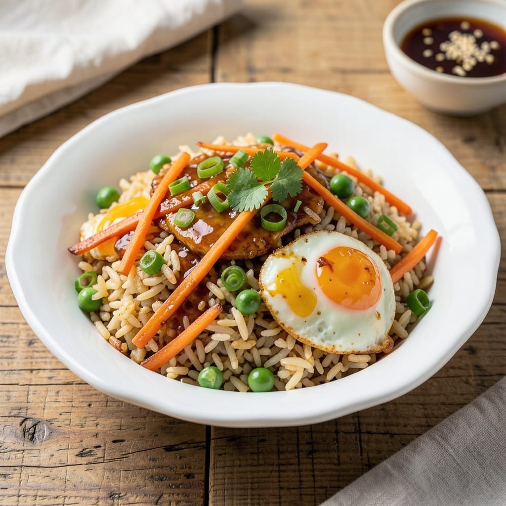 Airfryer Fried Rice Recipe: Crispy Noodles and Golden Egg Bites in 15 Minutes