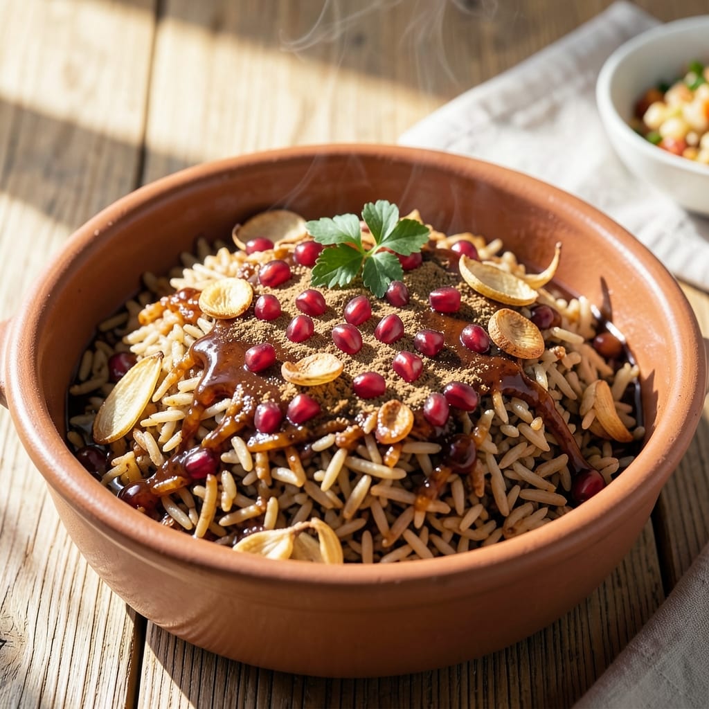 Armenian Red Rice Recipe: Saffron-Infused Fragrance and Nutty Depth