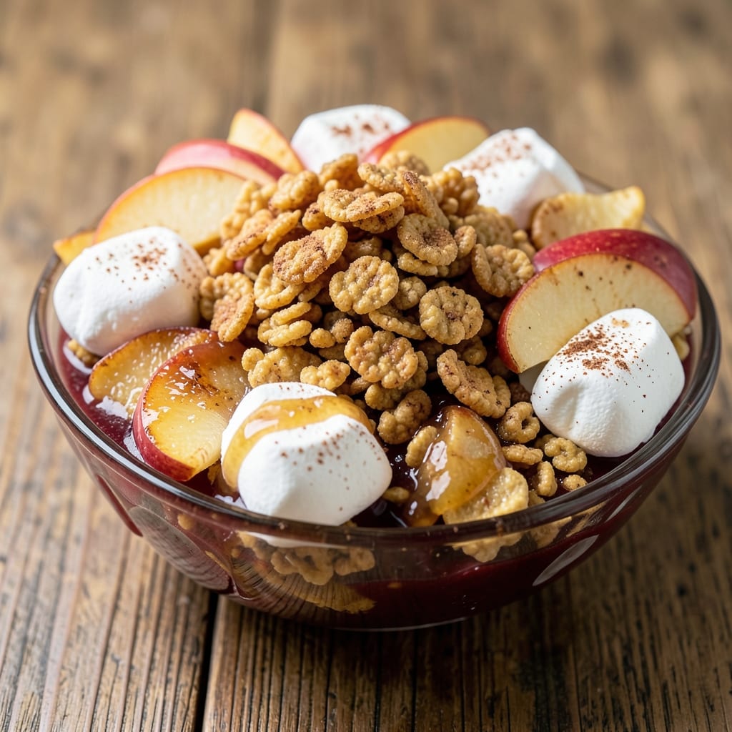Apple Rice Krispies Treats Recipe: Warm Apple-Cinnamon Crunch in Every Bite