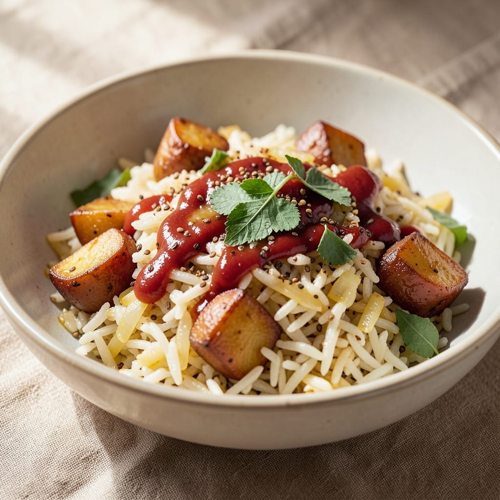 Aloo Methi Rice Recipe: One-Pot Spiced Comfort with Tender Potatoes