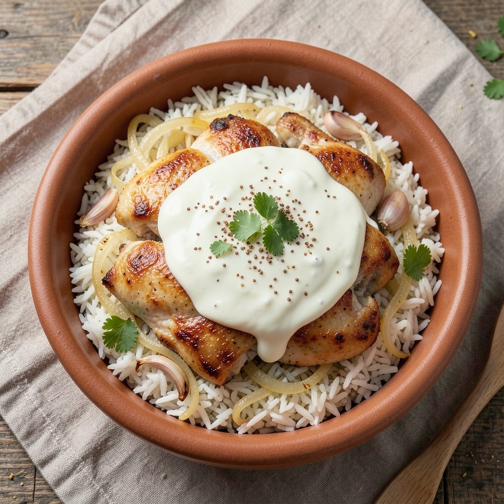 Armenian Chicken and Rice Recipe: Spiced Yogurt-Marinated One-Pot Harmony