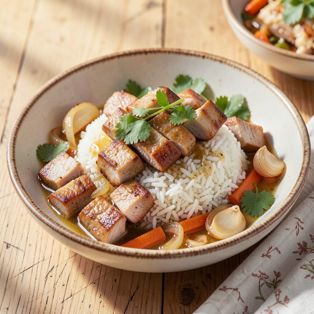 Arroz Caldo Rice Cooker Recipe: Fragrant Ginger-Pork Comfort in One Pot