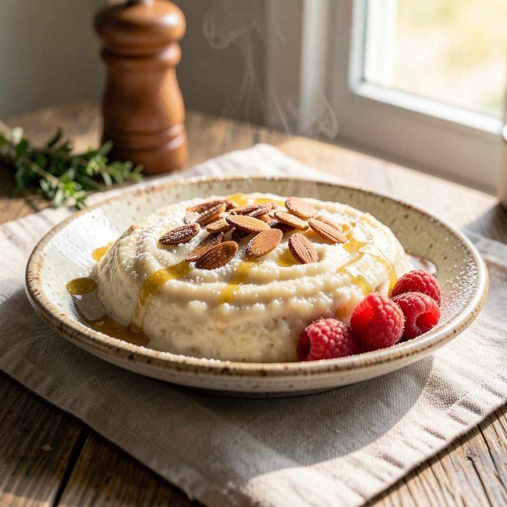 Almond Rice Pudding Recipe: Nutty Vanilla Crunch With Silky Texture