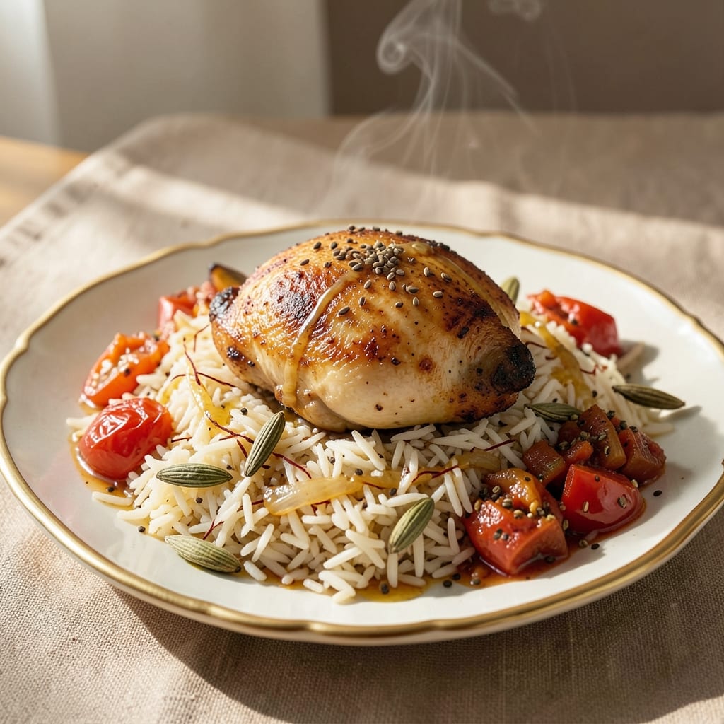 Arabian Rice Recipe: Fragrant Saffron and Spice-Perfect Every Grain