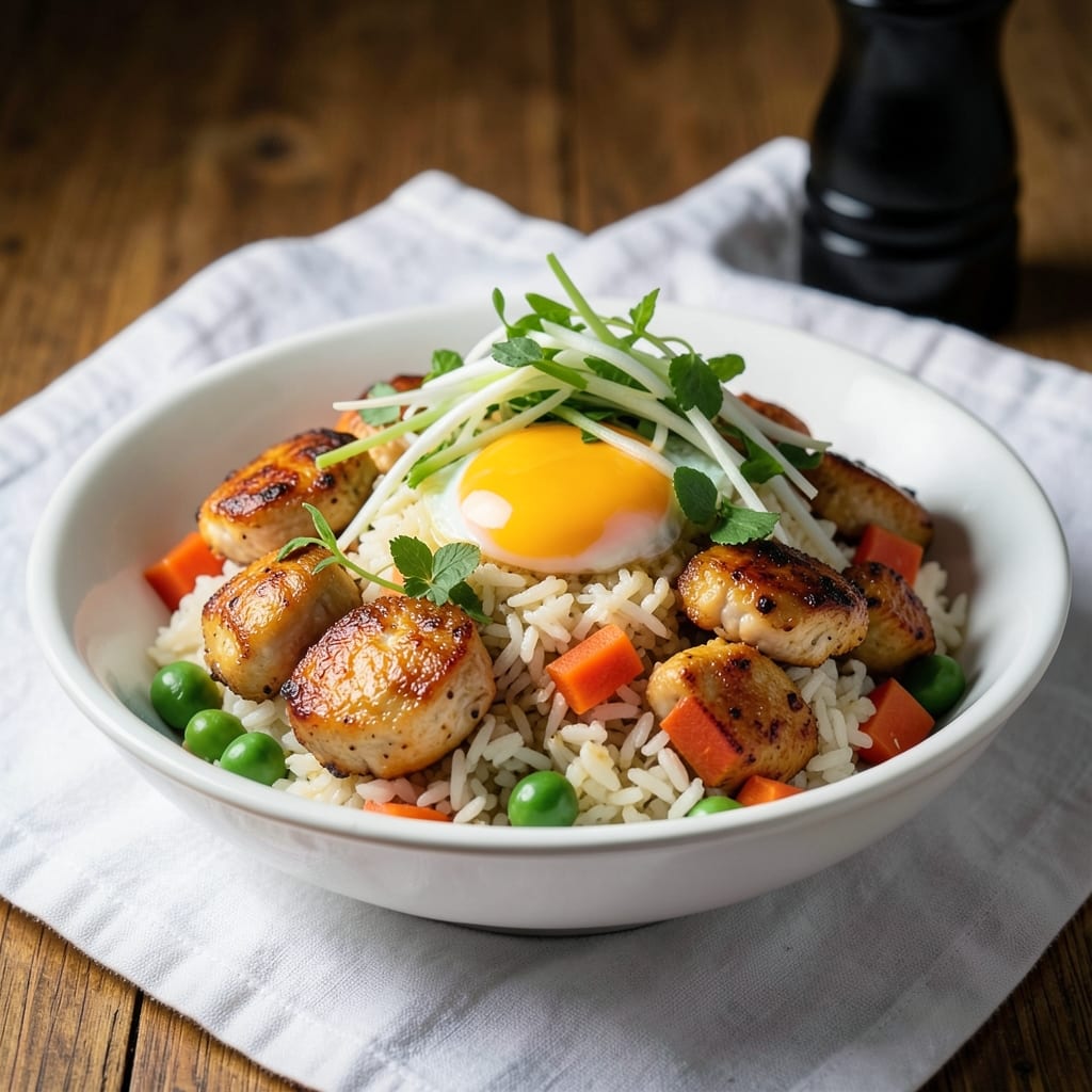 American Chinese Fried Rice Recipe: Eggy-Creamy Texture With Wok-Hei Flavor