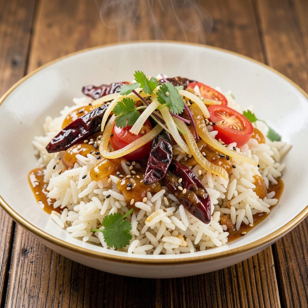 African Spicy Rice Recipe: Tomato-Pepper Fusion That Pops With Toasted Spice