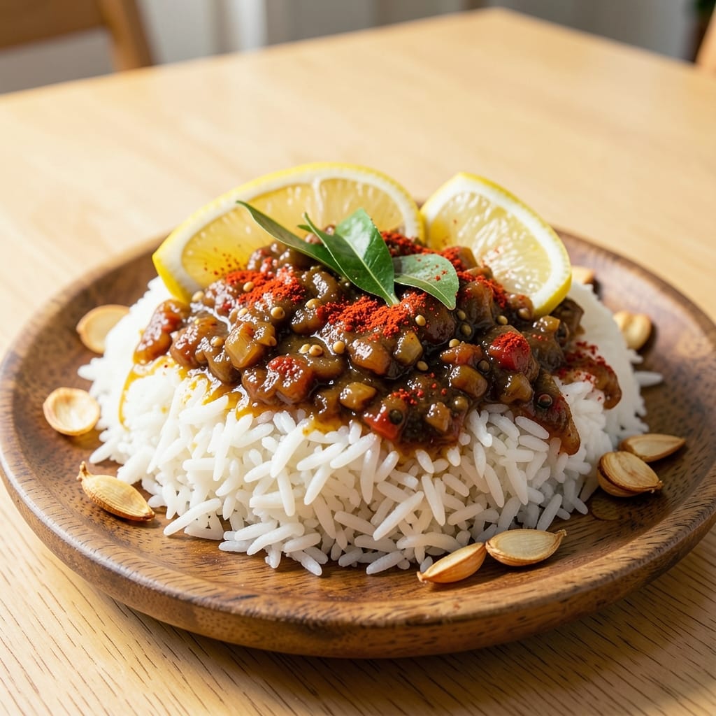 Andhra Lemon Rice Recipe: Zesty Tamarind and Mustard Seed Crunch