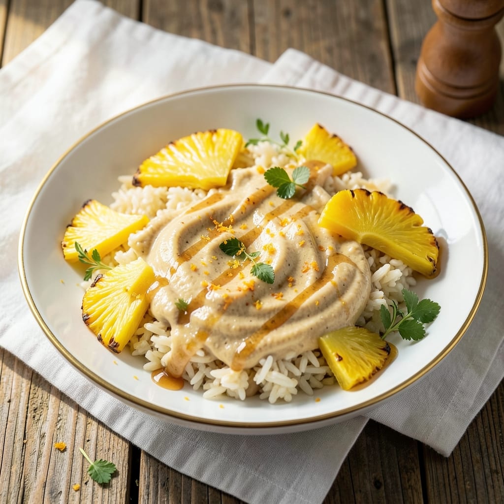 Ambrosia Creamed Rice Recipe: Pineapple-Orange Zest Brightness in Every Spoonful