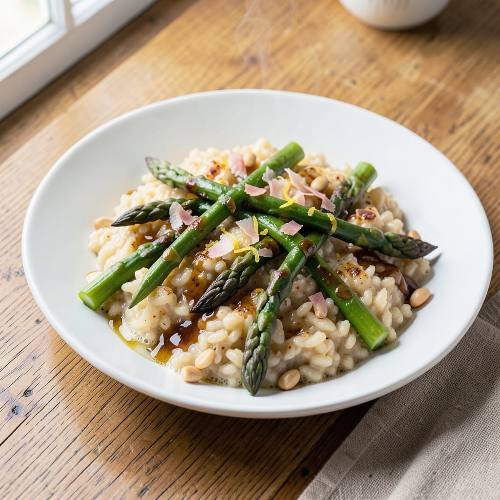 Arborio Rice and Asparagus Recipe: Creamy Risotto-Style Side in 20 Minutes
