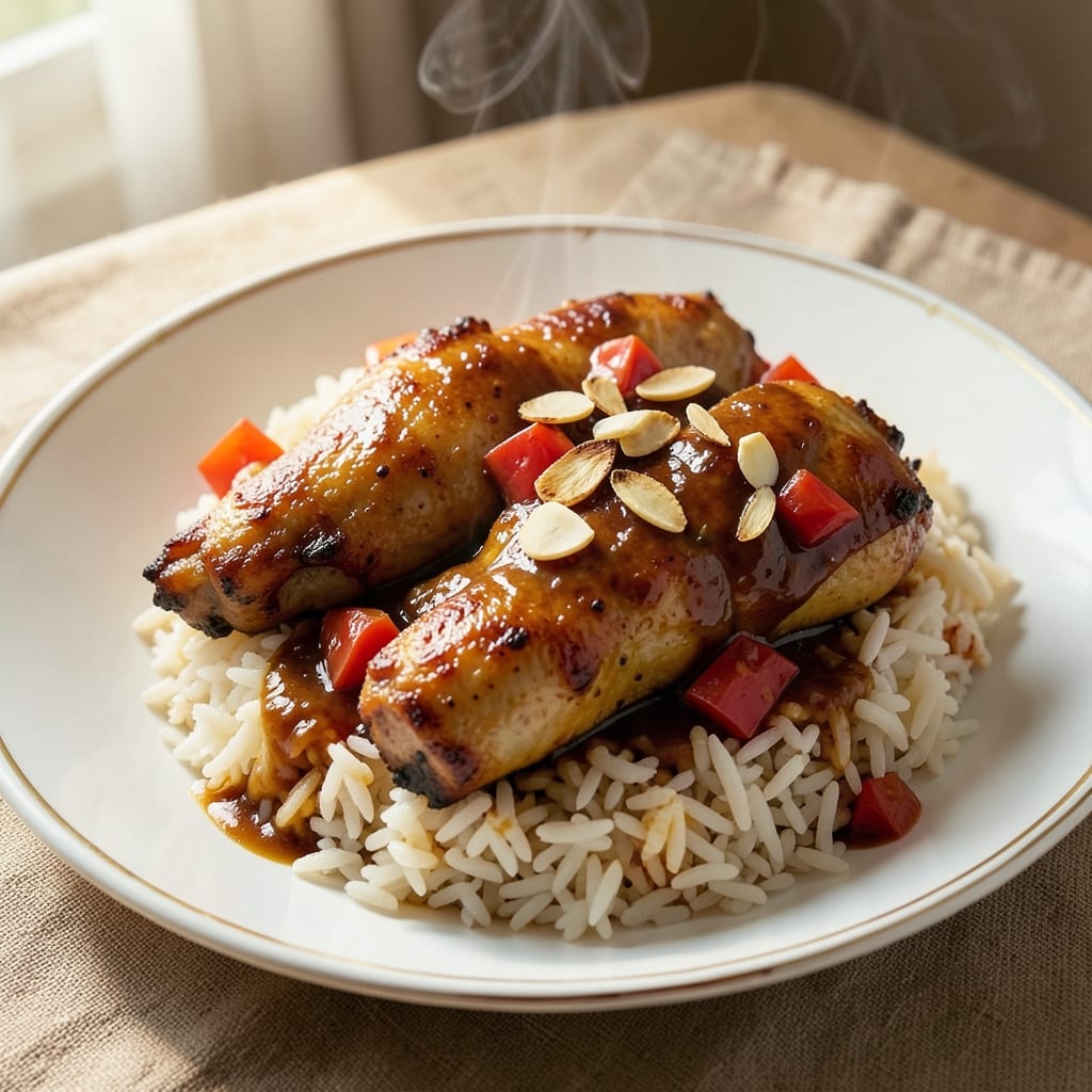 Adobo Rice Recipe Panlasang Pinoy: Vinegar-Braised Aromas and Crispy Top Magic