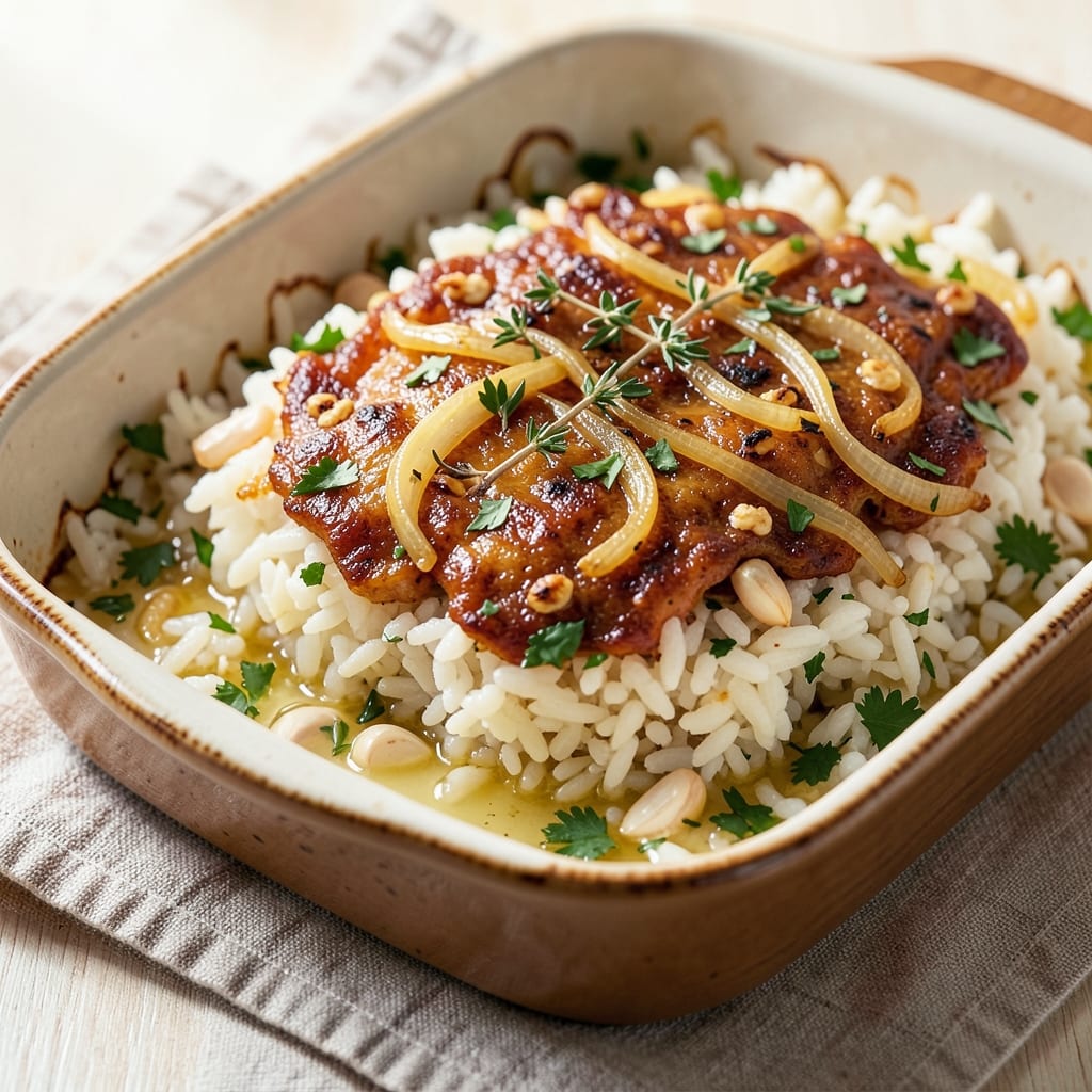 Alton Brown's Baked Rice Recipe: Layered Crispy Top and Fluffy Core