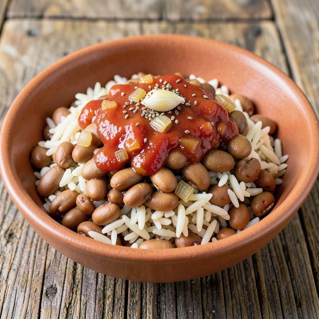 Anasazi Beans and Rice Recipe: Southwestern One-Pot with Toasted Cumin Crunch