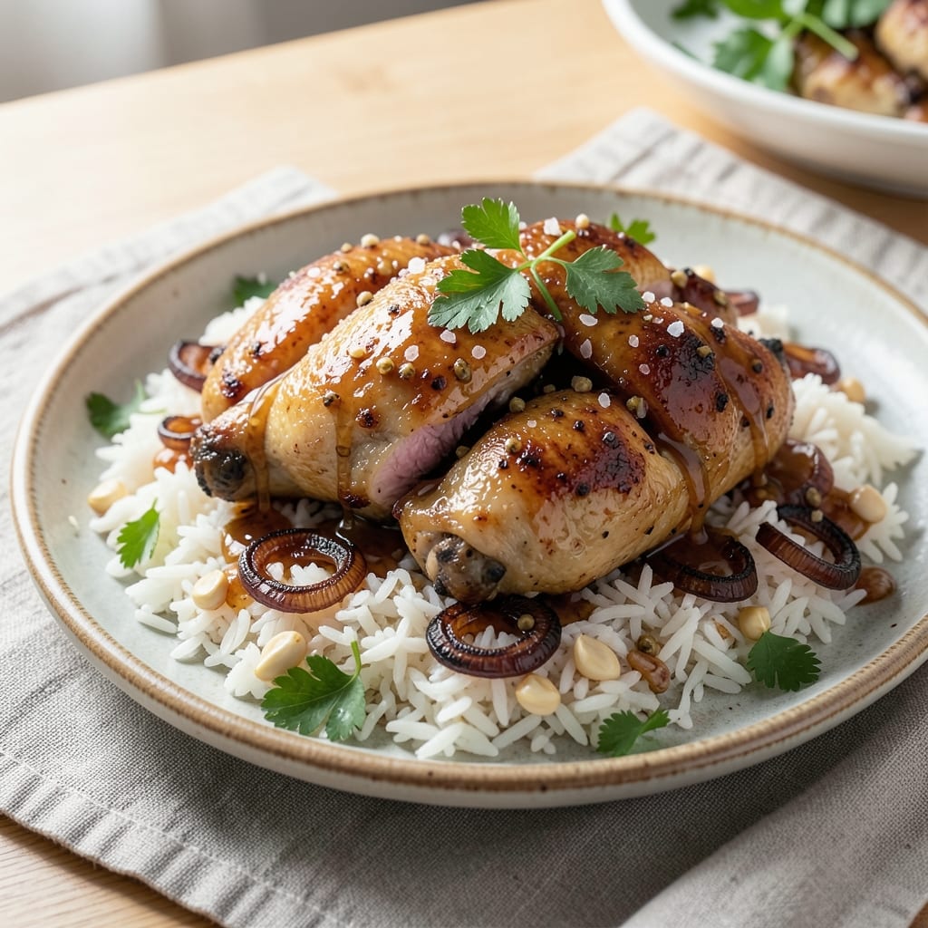 Adels Chicken Over Rice Recipe: Apple Cider Braised to Melting Tenderness