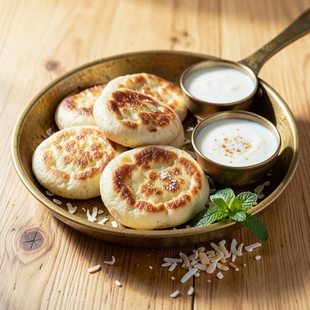 Appam Recipe Using Rice Flour: Fluffy Coconut Lace Puffs in Minutes