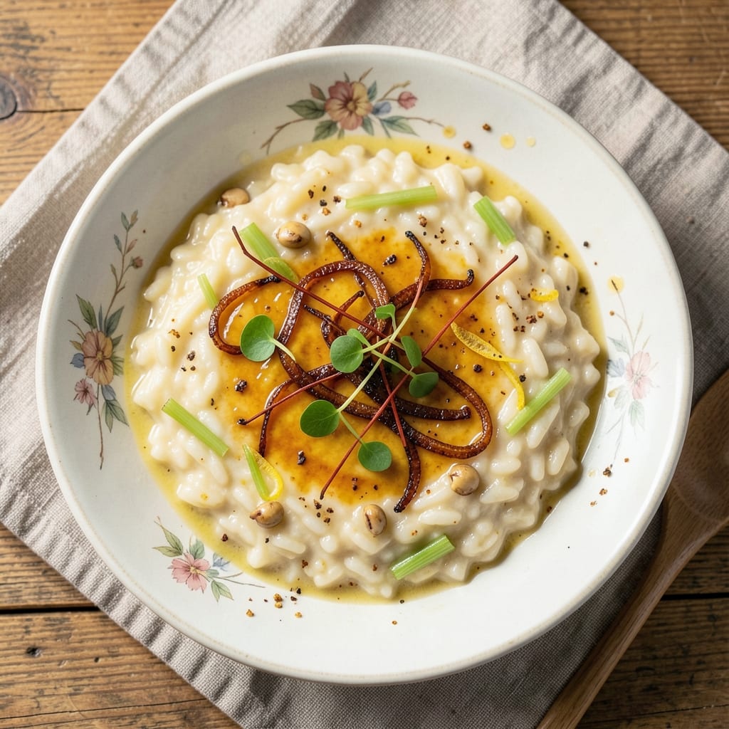Acquerello Rice Risotto Recipe: Saffron-Infused Creaminess With Toasted Spice Depth