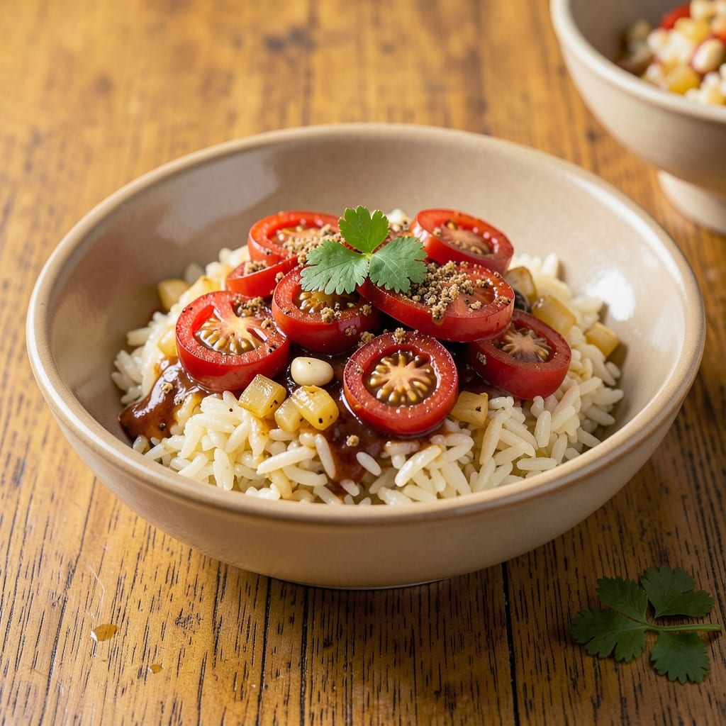 Arroz Rojo Rice Cooker Recipe: One-Pot Tomato-Spiced Magic