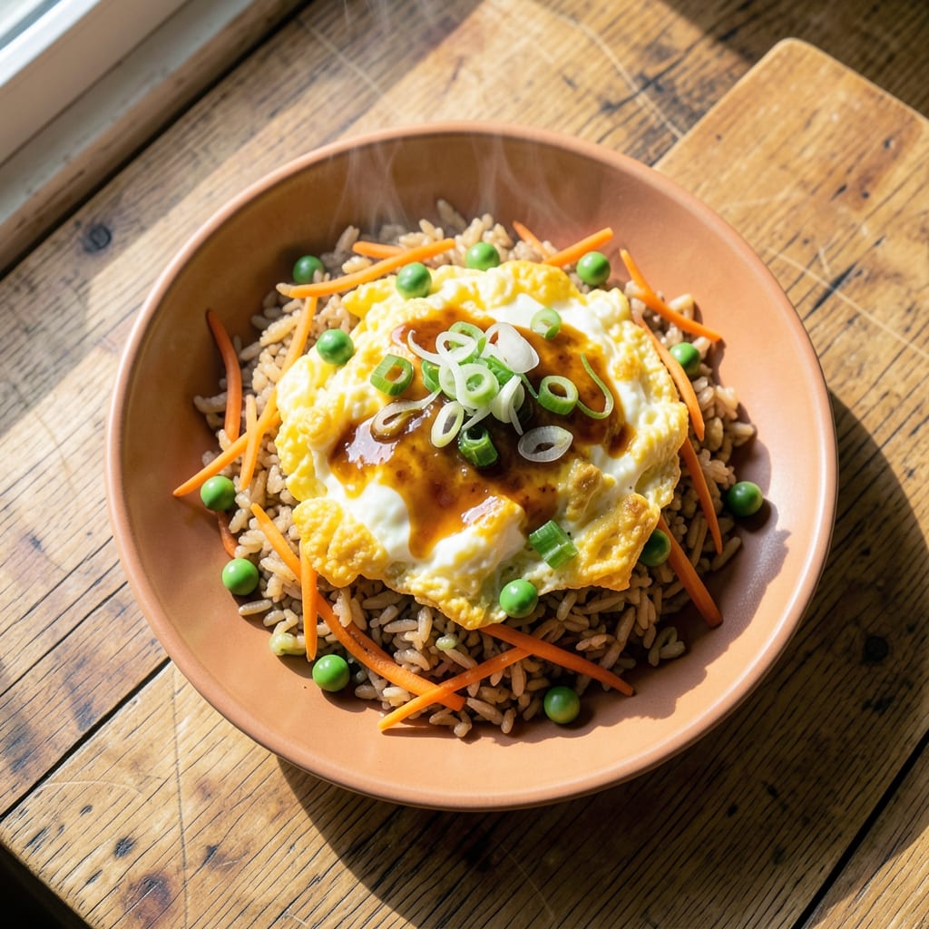 Air Fryer Egg Fried Rice Recipe: Quick Crispy Bites with Fluffy Eggs
