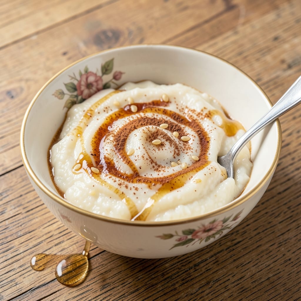American Rice Pudding Recipe: Vanilla-Cinnamon Creaminess with Toasted Almond Crunch