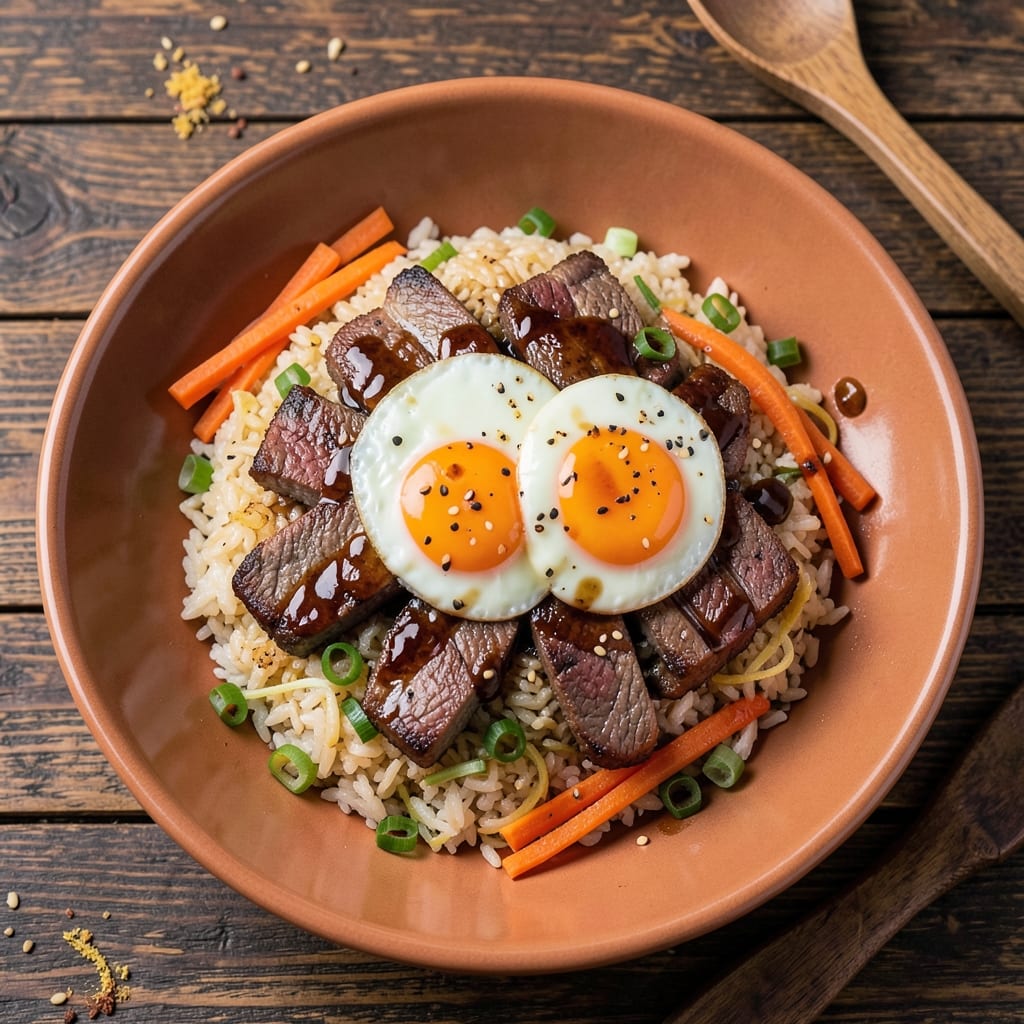 A1 Japanese Steakhouse Fried Rice Recipe: Wok-Tossed Umami Crunch With Perfectly Caramelized Eggs
