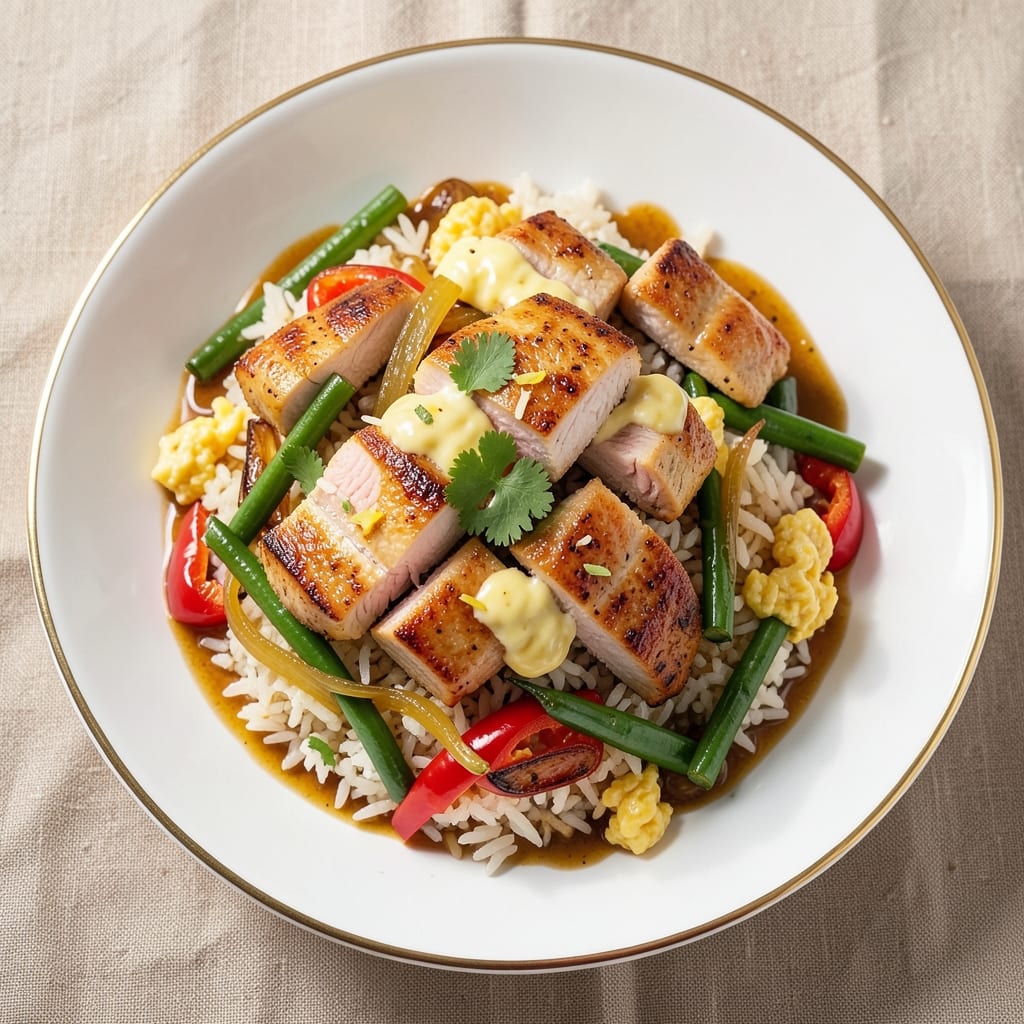 5-Star Chicken Fried Rice Recipe: Wok-Heated Eggs and Crispy Veggies in 20 Minutes