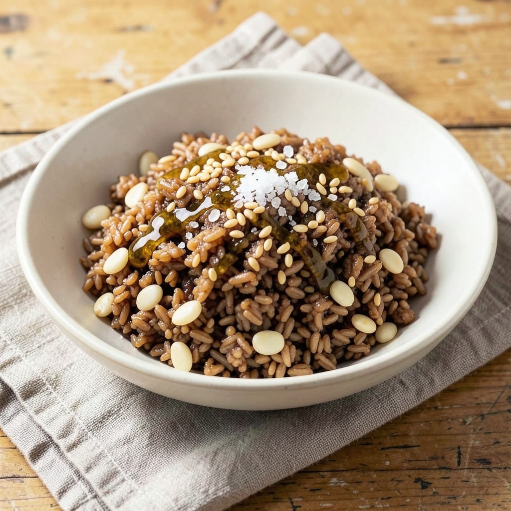 Adlai Steamed Rice Recipe: Fragrant Jasmine Rice with Toasted Sesame Crunch