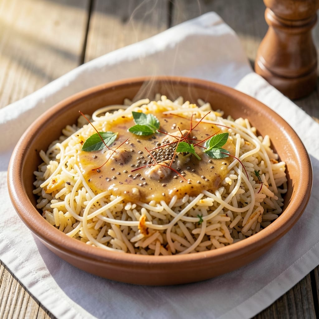 Armenian Rice Pilaf Recipe Vermicelli: Fragrant Saffron and Toasted Spice Harmony