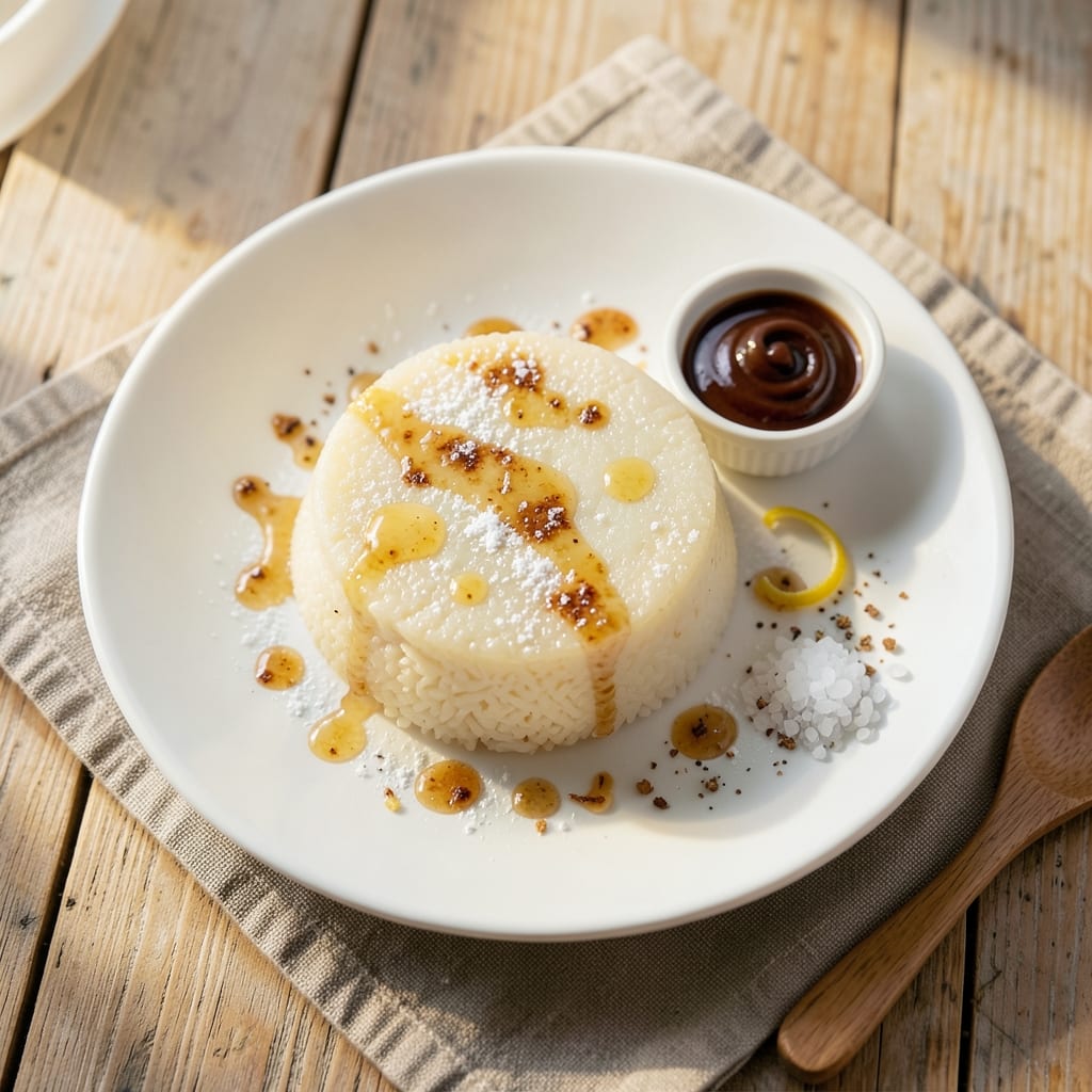 American Rice Cake Recipe: Crispy Crust Meets Silky Pink Hearts